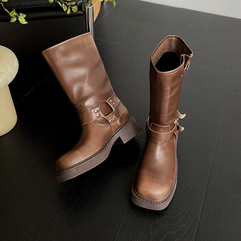 Women's All-matching Summer Vintage Martin Boots