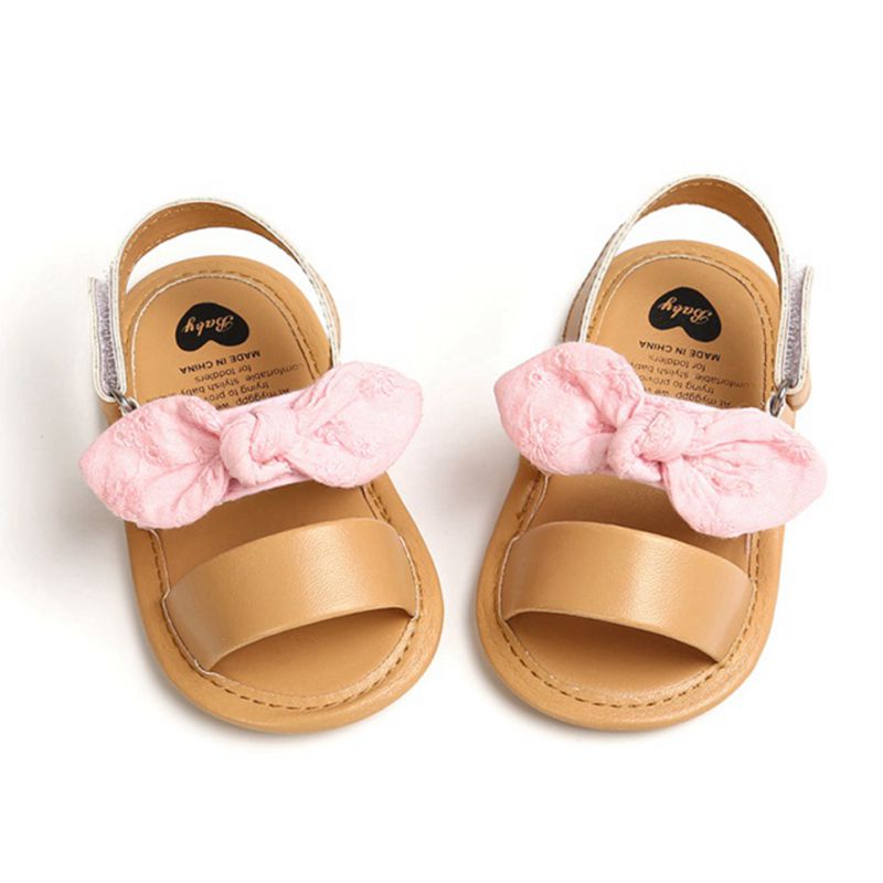 Baby Girl Shoes Elegant Polka Dot Baby Toddler Princess Shoes Anti-slip Sandals Girls Kid Baby Summer Sandals