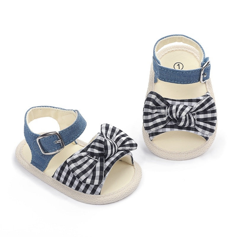 Baby Girl Shoes Elegant Polka Dot Baby Toddler Princess Shoes Anti-slip Sandals Girls Kid Baby Summer Sandals