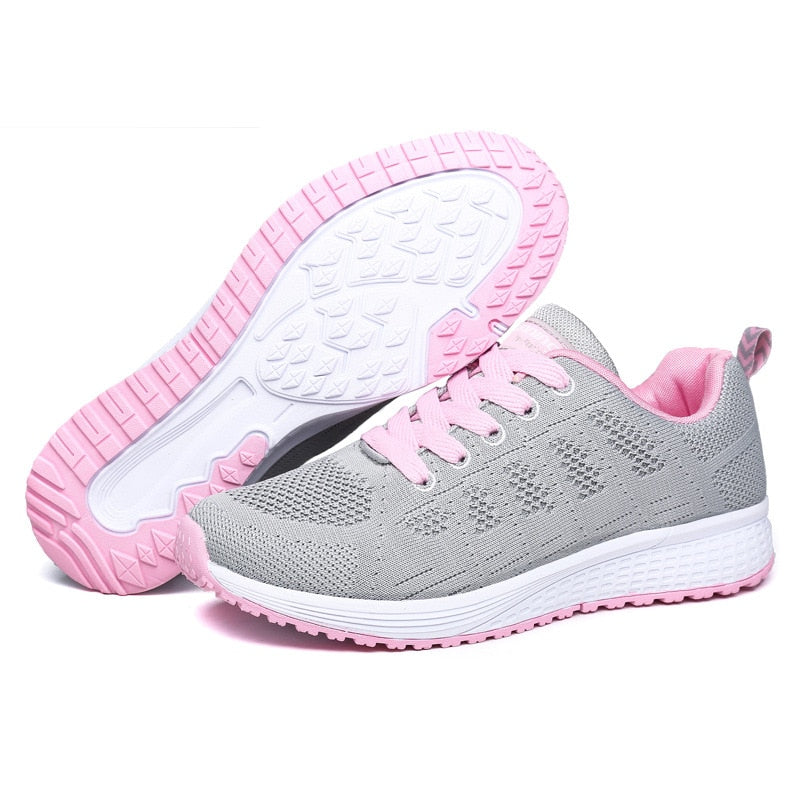 Women Casual Sneakers Fashionable Vulcanize Shoes Platform Spring Running Sport Sneakers Breathable Tennis Air Large Size Shoes