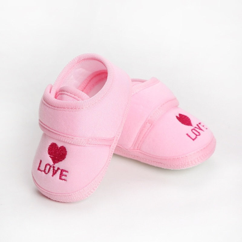 Baby Girls Lace Cloth Bowknot Princess Shoes Baby Girls First Walkers Toddler Soft Sole Walking Shoes Infant Prewalker