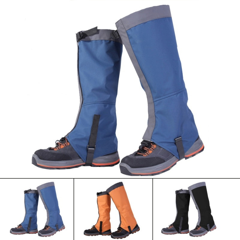 Outdoor Snow Kneepad Skiing Gaiters Hiking Climbing Leg Protection Guard Sport Safety Waterproof Leg Warmers Sking Shoes gaiters