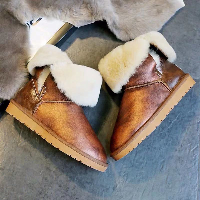 The latest snow boots of Australian brand in 2020, real sheepskin, 100% natural wool, classic and fashionable women's shoes