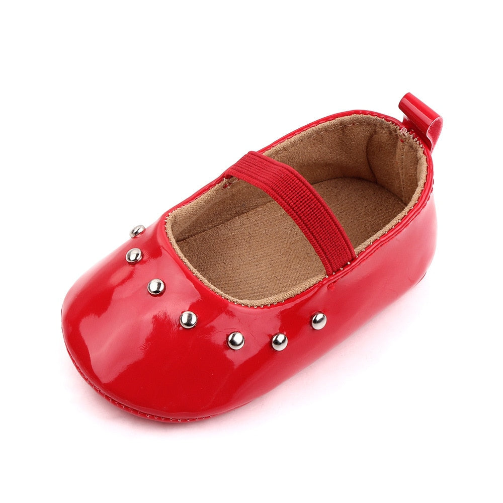 Newborn Baby Girls Shoes PU leather Buckle First Walkers Big Bow Summer Princess Shoes Party Wedding Baby Girl Shoes