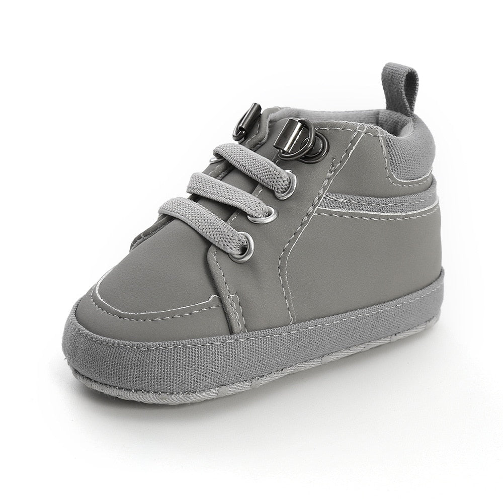 Baby Shoes Boy Newborn Infant Toddler Casual Comfor Cotton Sole Anti-slip PU Leather First Walkers Crawl Crib Moccasins Shoes