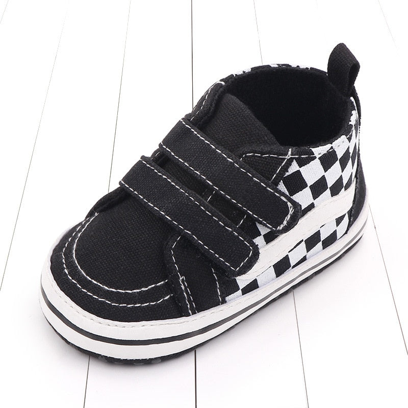 Newborn Toddler Shoes Classic Canvas Baby Shoes First Walker Fashion Baby Boys Girls Shoes Cotton Casual Shoes Baby Girl Sneaker