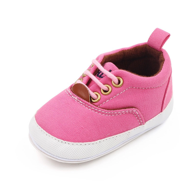 Newborn Toddler Shoes Classic Canvas Baby Shoes First Walker Fashion Baby Boys Girls Shoes Cotton Casual Shoes Baby Girl Sneaker