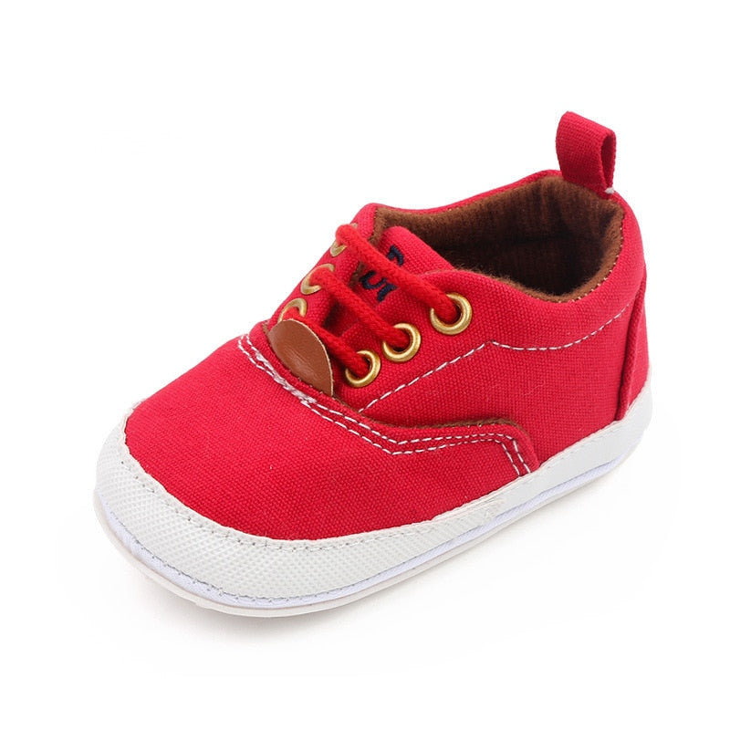 Newborn Toddler Shoes Classic Canvas Baby Shoes First Walker Fashion Baby Boys Girls Shoes Cotton Casual Shoes Baby Girl Sneaker